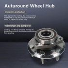 2x Front Or Rear Wheel Bearing Hub For Chevy Traverse Buick Enclave Gmc Acadia