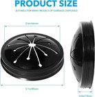 3 Pack Garbage Disposal Splash Guard 3 Inch Rubber Sink Drain Insert