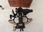 Henry Hughes   Sons British Navy Sextant 1959 With Original Wooden Case