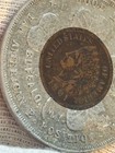 Encased Coin Us 1901 Pan American Expo Indian Head Cent Lucky Penny Pocket Piece