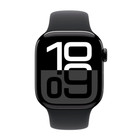 Apple Watch Series 10 42mm Gps Jet Black Case W Black Sport Band M l Mwwf3lw a