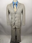 Brookfield Suit Mens 38 S Jacket Coat 29 30 Pants Flecked Wool Vtg 50s 60s Mcm
