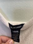 Girl   s Ralph Lauren White Terry Cloth Swim Cover-up  Size L  12 14 