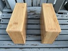 Set Of 2 Bamboo Yoga Blocks