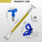 Airless Paint Sprayer Gun Tip Extension Poles Bendable And Adjustable Sprayer   