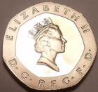 Super Cameo Proof Great Britain 1985 20 Pence proof Coins Are Best free Shipping