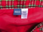 Basic Editions Red Gold Plaid Holiday Christmas Skirt Long Modest Xl 18 Euc