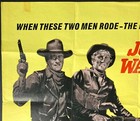 War Wagon Original Quad Movie Film Cinema Poster John Wayne Kirk Douglas