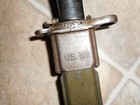 Rare Vintage Norwegian Made Kongsberg M1 Garand Bayonet W  Post War Scabbard    