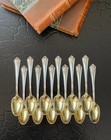 Set 12 Gorham Plymouth Sterling Silver Demitasse Spoon American 4 25    Mono G