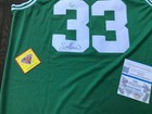 Larry Bird Autographed Signed Dri-fit Boston Celtics Jersey  W coa
