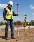 Seco 5500-11 8 5ft Tlv Aluminum Prism Pole 5 8-11 Surveying Red White