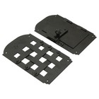 Rustic Iron Speakeasy Door Viewer Kit- Old Hacienda Style 2-piece Grill   Window