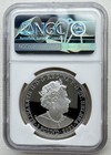 Ngc Pf70 Uk British St helena 2021 Great Engravers Three Graces Silver Coin 1oz