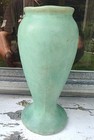 1920s Nice Vintage Antique Brush Mccoy Green 6  Bud Vase   745 Pottery