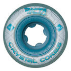 Ricta Skateboard Wheels Crystal Cores 52mm 95a Clear blue