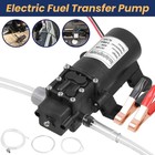 Electric Dc 12v Fuel Transfer Pump Oil Diesel Gas Gasoline Kerosene Car Truck Us