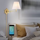 18 5  1-light David Swing Arm Star Wall Sconce With Pull-chain And Usb