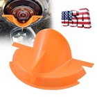 Orange Primary Case Oil Fill Funnel For Harley Softail Dyna Touring Evolution