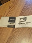 Singer Electric Sewing Machine Instruction Manual Booklet Model 66-16