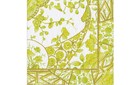 Caspari - Gilded Porcelain Chartreuse Box Of Paper Cocktail Napkins - 40 Per Box