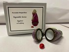 Eggplant With Ladybug  Phb Porcelain Hinged Box By Midwest Of Cannon Falls