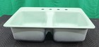 Ming Green Kitchen Sink Vintage Cast Iron Professionally Refinished Countertop