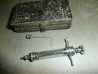Antique Medical Syringe - Needle In Case