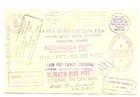 Tonga 1938 - Cover   Tin Can Canoe Mail - F vf --  8