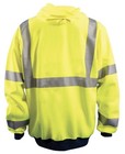 Occunomix Hi-vis Yellow 9oz Class 3 Full Zip Hoodie Sweatshirt Work Wear