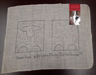 Wendy Miller   The Red Saltbox   Rug Hooking Mesh   Sheep Purse