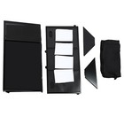 Dj Event Facade Black Scrim Metal Frame Booth  Portable Dj Booth Table