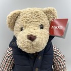 Fao Schwarz 2013 Collector 20  Teddy Bear Stuffed Animal Plush Toy  new W  Tags 