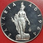 1964 Germany Argenteus 1 Ducat Silver Proof Patron Saint Bavaria Werner Graul Rr