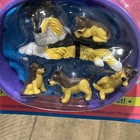 Vintage 1990s Puppy In My Pocket Collie Dog Family Bella   4 Puppies Sealed Nip