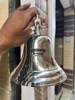 Large Nautical Ship s Boat Bell 11  Solid Brass Marine Maritime Wall Decor Gift
