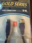Sanmax Gold Series 3  Firewire 800 To 400 9-pin To 6-pin 1394 Cable