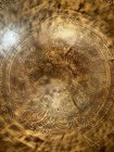 Authentic Extra Large 13    Tibetan Singing Bowl With Goddess Inlay
