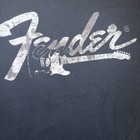 Vintage Fender Black Graphic T-shirt Mens Large Great Condition Prince Music