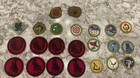 Vintage Boy Scouts Bsa Patch Lot Merit Badges Oa Red Felt Indian Head Lot 40