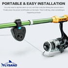 Electronic Led Fishing Bite Alarm Sound Alert Bell Clip-on For Rod