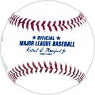 Ken Griffey Jr  Signed Official Hof Logo Baseball Seattle Mariners Beckett Wit