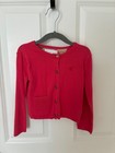 Burberry Children Red Knit Cardigan 3 Years - Good