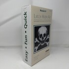Wonderart  12x12 Latch Hook Kit  4801 Skull Bones Made In Usa New