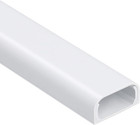 Cable Raceway Cord Cover Kit 68in Wire Hider Concealer For Wall Mounted Tv White