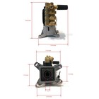 Ar 4000 Psi Horizontal Pressure Washer Pump Kit Rsv4g40hdf40-ez  4 Gpm  1  Shaft