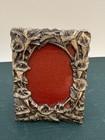 Vtg Mini 1993 Signed Arthur Court Pewter Calla Lily Art Nouveau Picture Frame