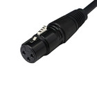  1m  Dmx Stage Light Cable dj Xlr Cable  3-pin Female Xlr To 5-pin Male