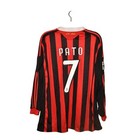 Adidas Ac Milan Pato  7 Long Sleeve Jersey 2007 08 Bwin Sponsor Lega Calcio Xl
