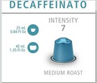 Daniels Blend Espresso Aluminum Capsules Compatible W Nespresso 100 Pods Decaf